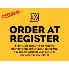 Contactless Ordering - Order Counter