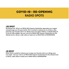 COVID-19 Re-Opening