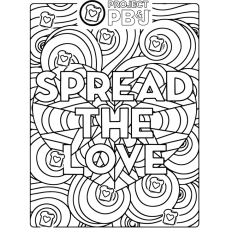 Project PB&J Coloring Sheet 2023