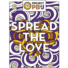 Project PB&J Month Counter Card