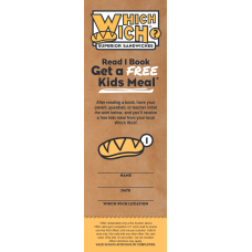 Reading Reward 1 Book